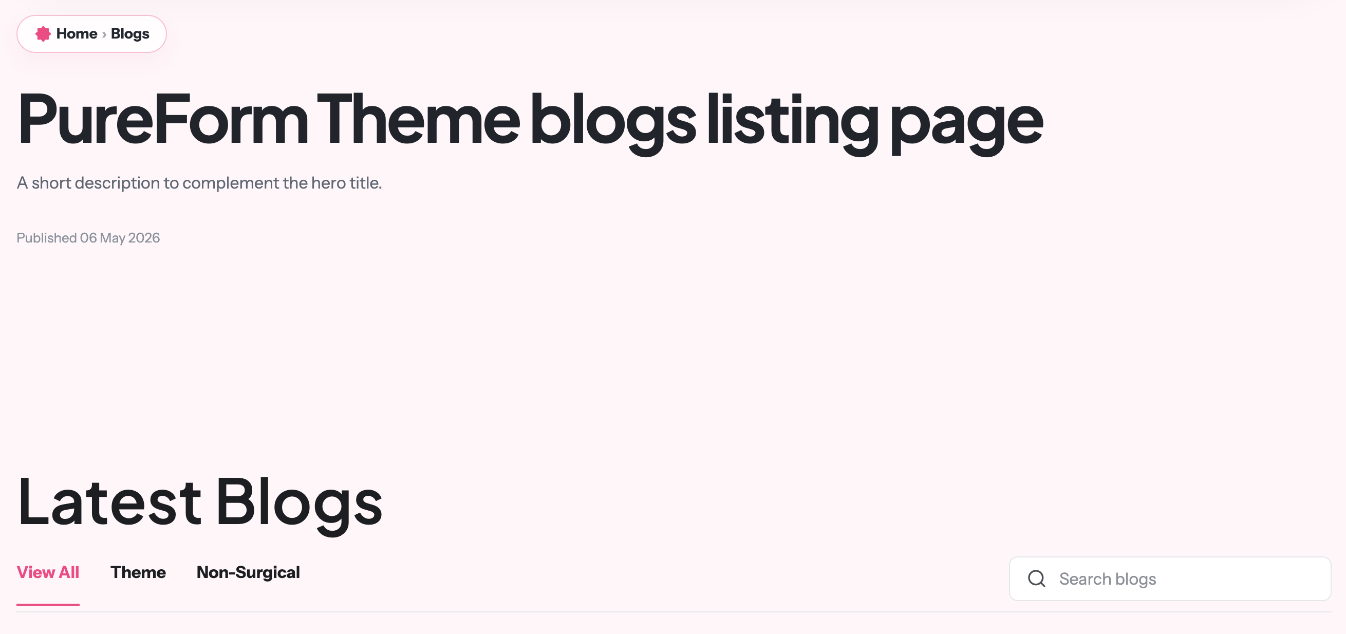 All Blogs
